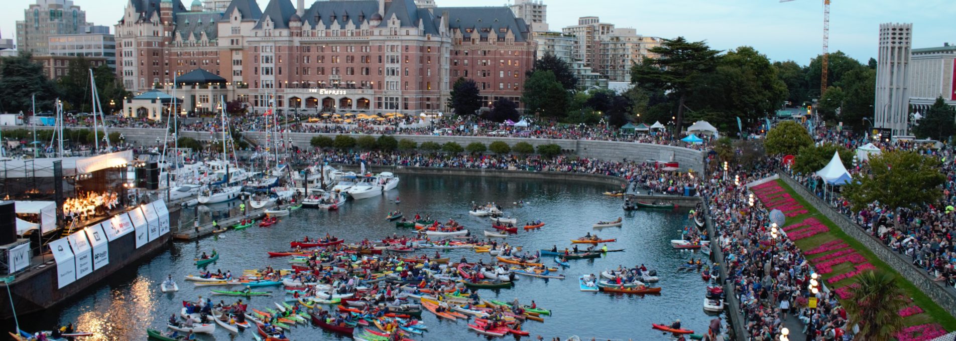 Symphony Splash in the Inner Harbour in 2019