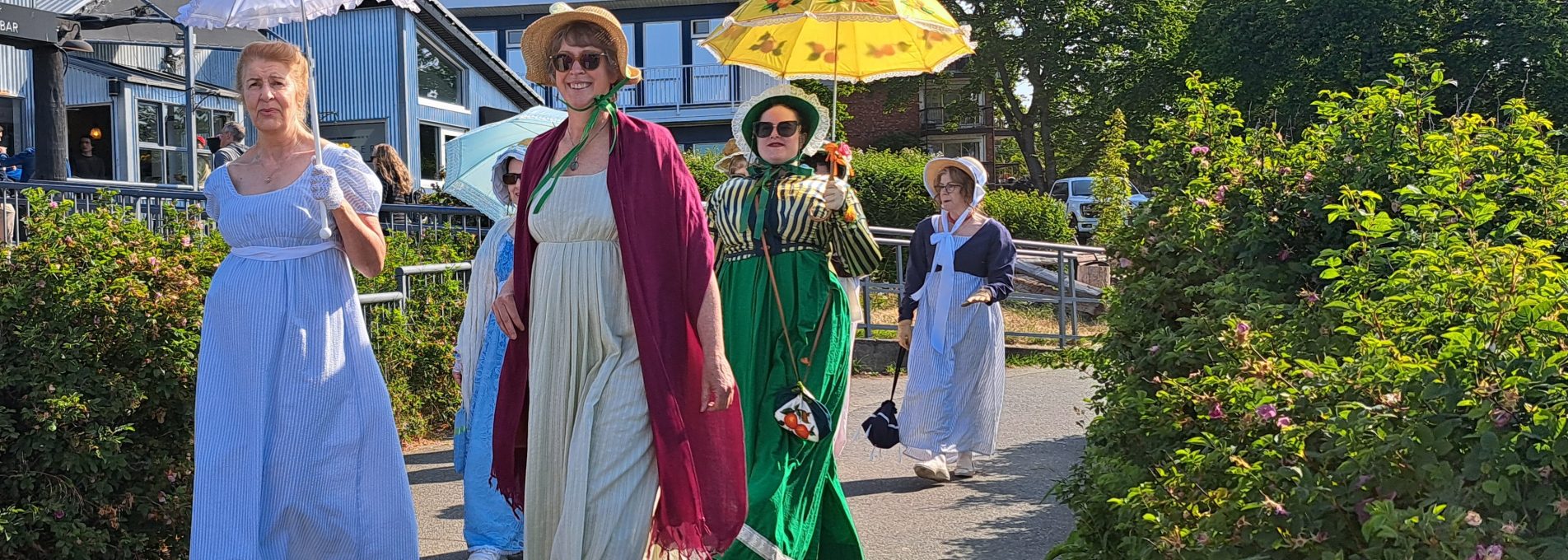 Participants of the Jane Austen Promenade