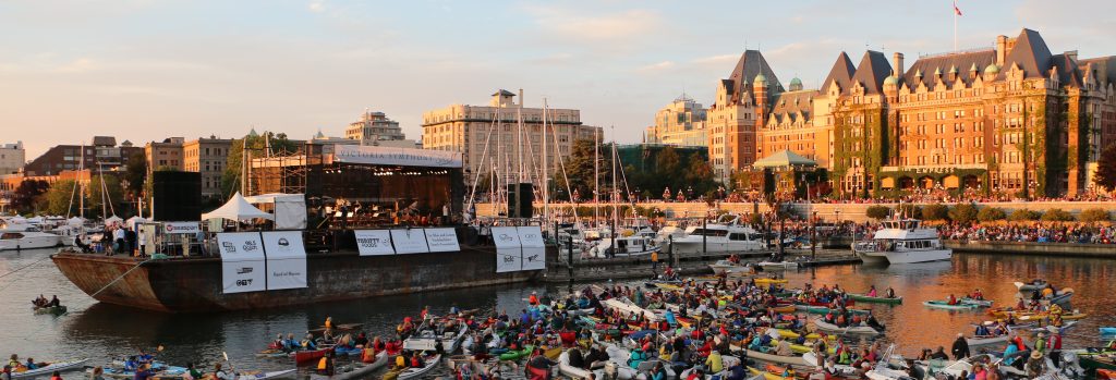 Symphony Splash concert barge
